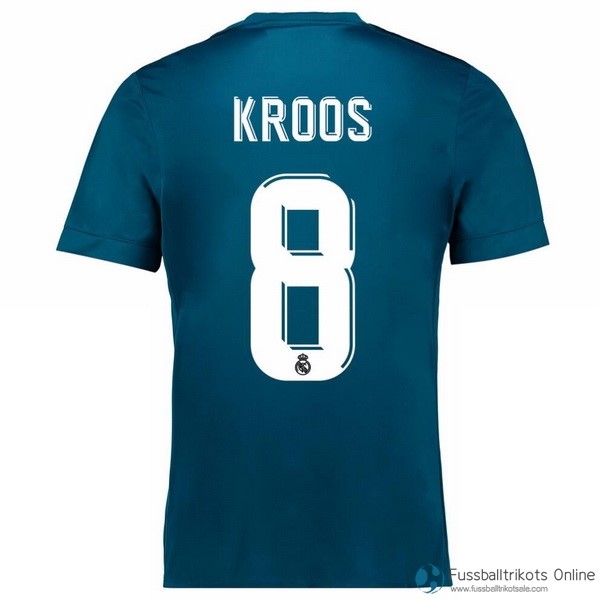 Real Madrid Trikot Ausweich Kroos 2017-18 Fussballtrikots Günstig